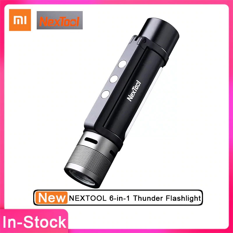 Đèn pin cầm tay siêu sáng Xiaomi Nextool NE20030 - Đèn pin cầm tay kiêm sạc dự phòng Creeled Nextool