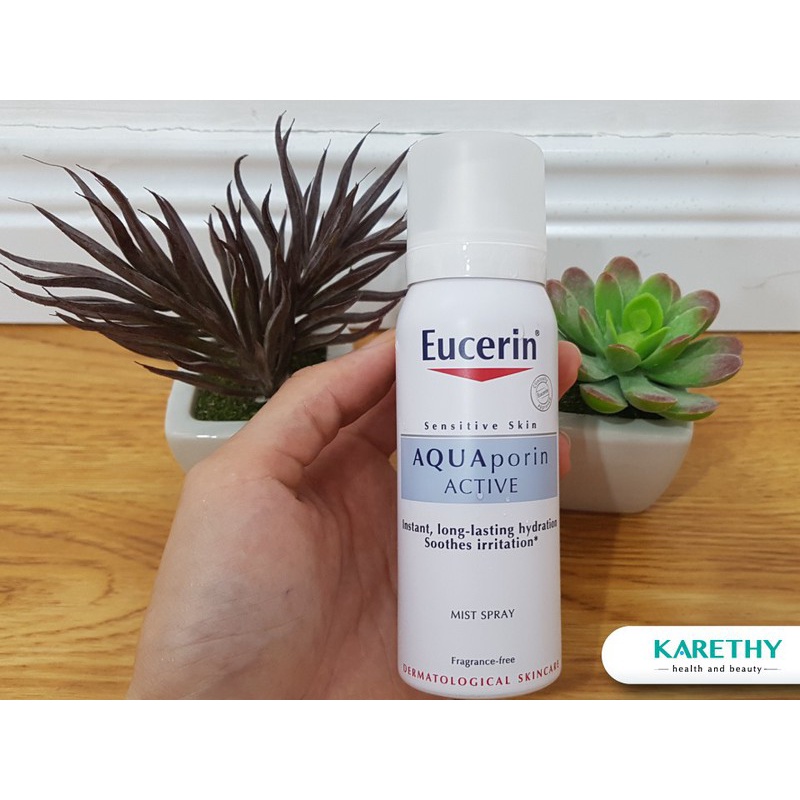 XỊT KHOÁNG DƯỠNG DA EUCERIN AQUA PORIN ACTIVE MIST SPRAY 50ML CHÍNH HÃNG - 8691