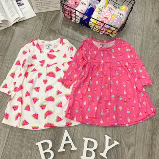Set 3 váy dài tay bé gái vbg