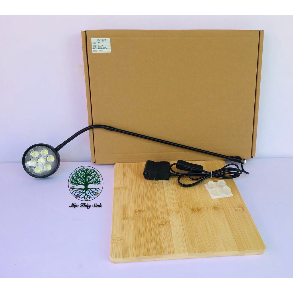 Đèn LED đế gỗ cao cấp 3W- 5W- 7W- 9WIĐèn thủy sinhIĐèn tiểu cảnhI Đèn cho hồ mini