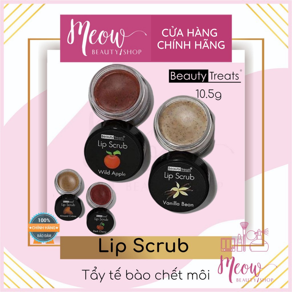 Beauty Treats - Tẩy tế bào chết môi Beauty Treats Lip Scrub