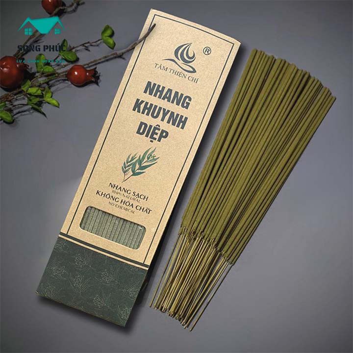 Nhang Tâm Thiện Chí KHUYNH DIỆP hộp 260gr 30cm