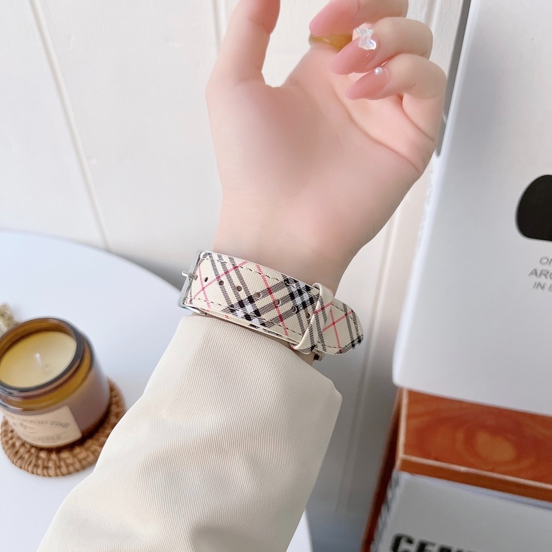 Dây Đeo Thay Thế Bằng Da Chất Lượng Cao Cho Đồng Hồ Apple Watch 45MM 41MM 44MM 40MM 42MM 38MM Series 7 SE 6 5 4 3 2 1