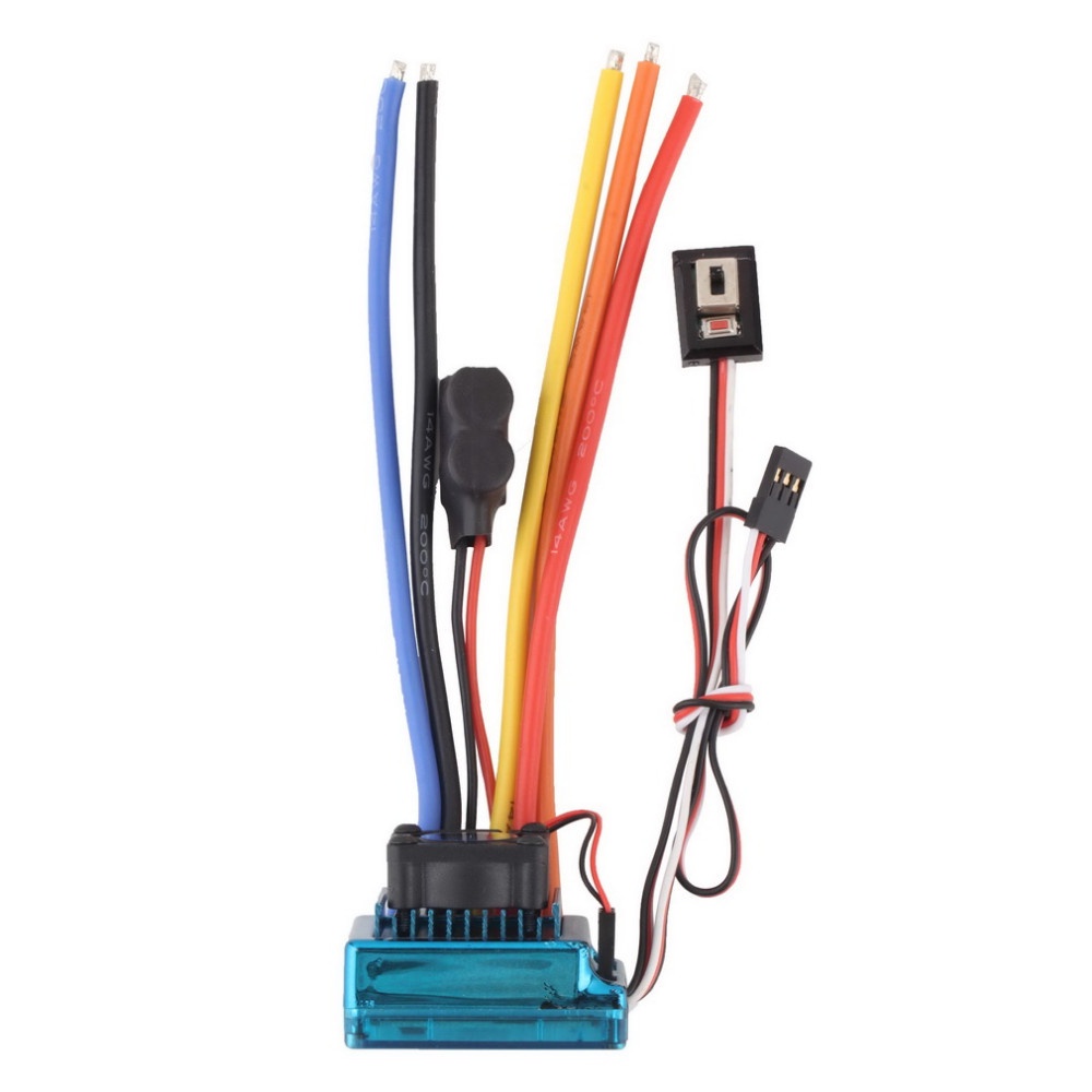 Rc 35A / 60A / 120A ESC PCB Cảm Biến Tốc Độ Không Chổi Than ESC Cho Xe Điều Khiển 1/8 1/10 1/12