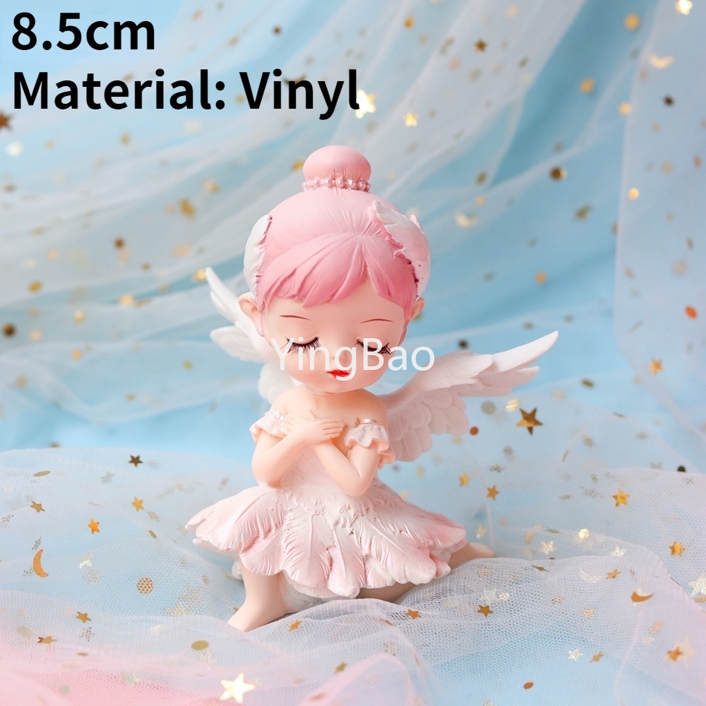 Que Cắm Trang Trí Bánh Kem Hình Cô Gái Múa Ba Lê Dễ Thương
