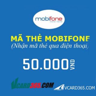 Thẻ mobifone 50.000vnd