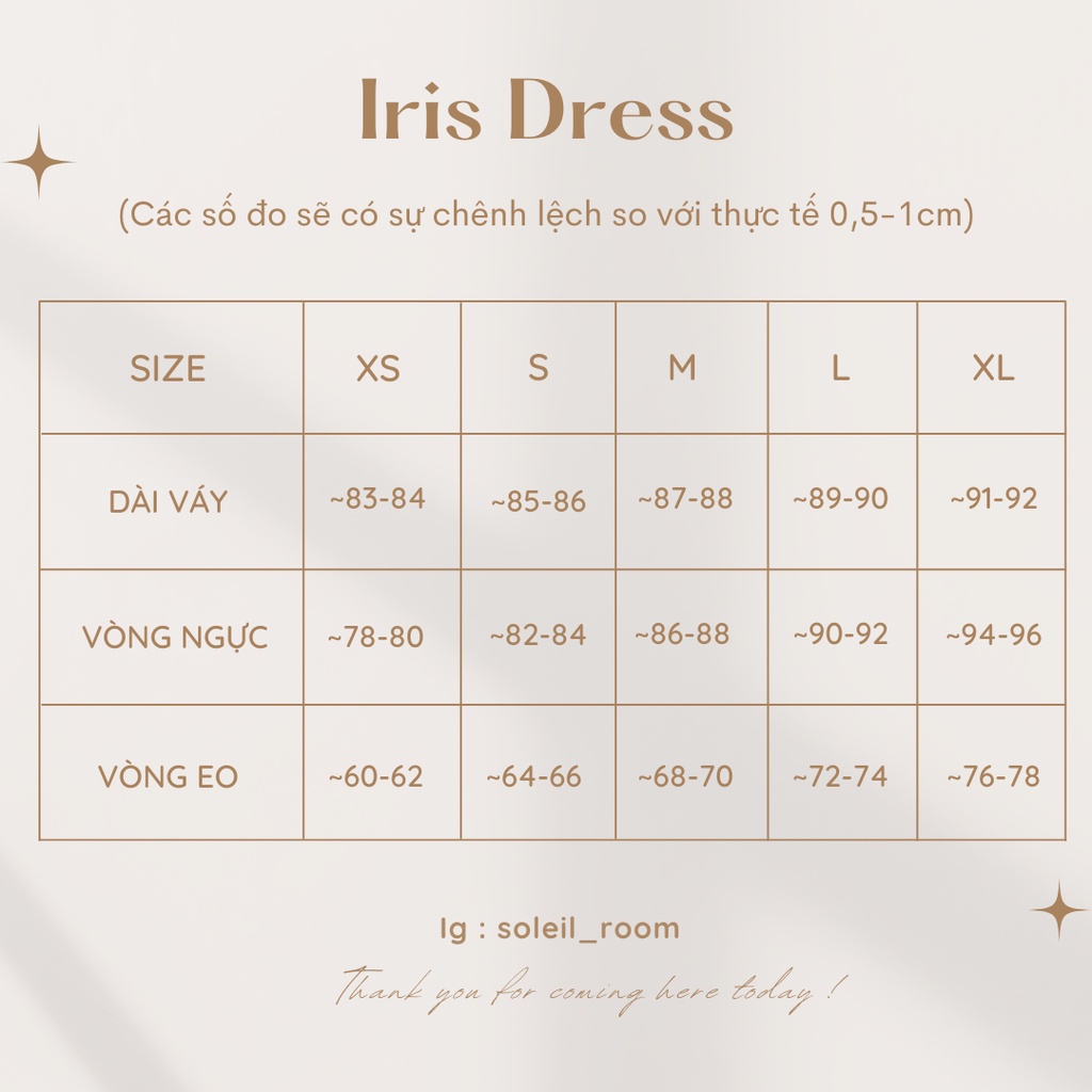 Váy tơ nhũ đen đuôi cá xoè nhẹ mềm mịn tôn dáng IRIS DRESS