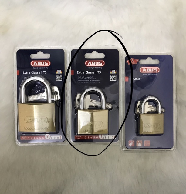 Khoá đồng ABUS cầu 50mm 4 chìa