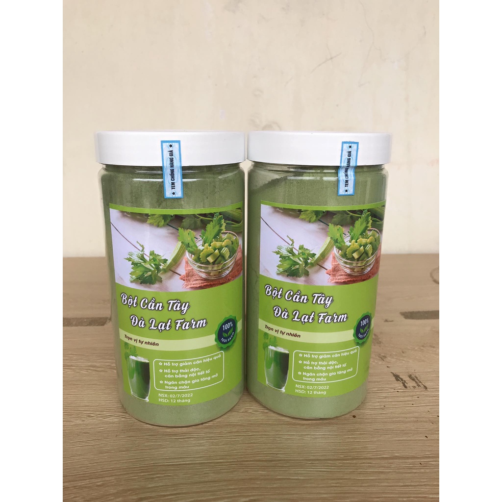 Bột cần tây nguyên chất sấy lạnh Organic