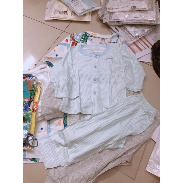 Bộ Noubaby dài mỏng mát cho bé