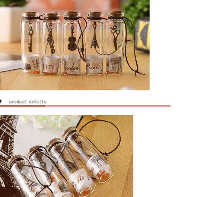 Lọ Điều Ước May Mắn Phong Cách Vintage Thủy Tinh