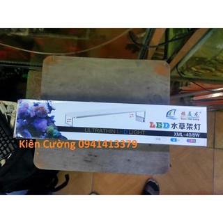 Đèn led máng xml siêu mỏng 40cm công suất 8w cho bể cá cảnh