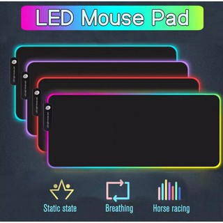 [ MẪU MỚI CỰC HOT ] Lót chuột, Pad chuột LED RGB dày 4mm siêu dày siêu bền chống thấm nước - Lót chuột gaming