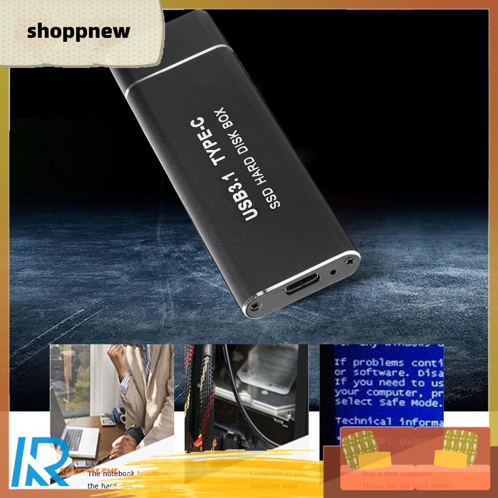 Hộp Đựng Ổ Cứng Ssd Usb3.1 Type C Sang M.2 Ngff | BigBuy360 - bigbuy360.vn