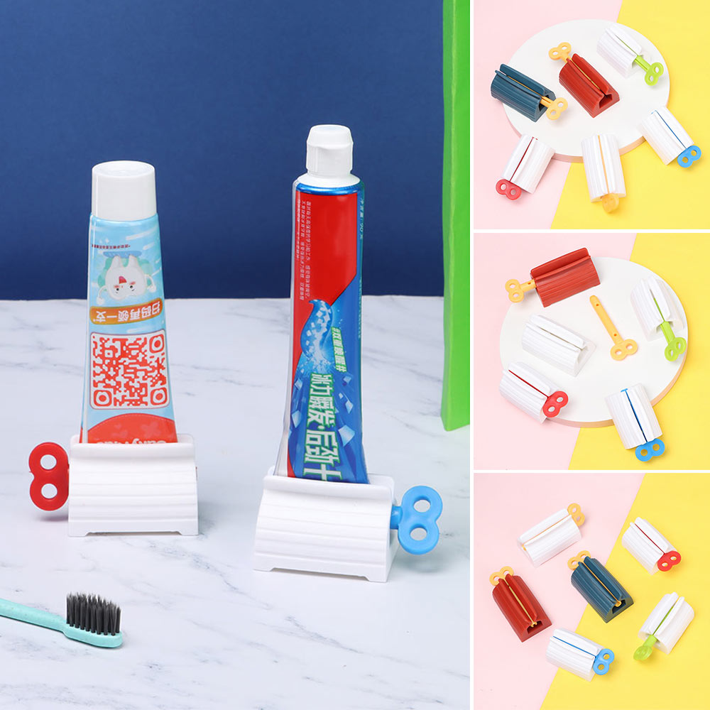 Dụng cụ kẹp nén lấy kem đánh răng sử dụng tại nhà