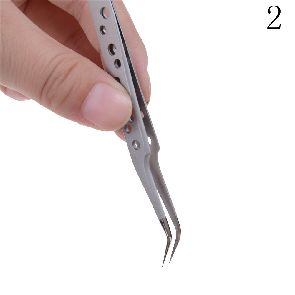 1 Bộ Nhíp Sửa Chữa Điện Tử Bằng Thép Không Gỉ Chất Lượng Cao