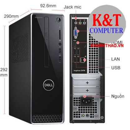 Máy bộ Dell Vostro 3681 STI31501W-4G-1T