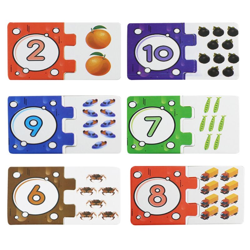 Bộ Đồ Chơi Xếp Hình Đếm Số Giáo Dục Sớm Cho Bé