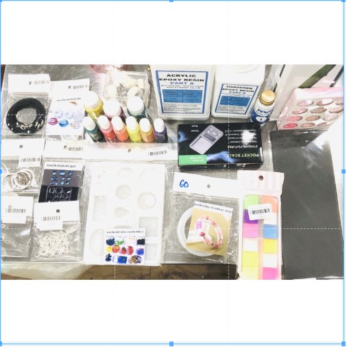 Set dụng cụ làm nữ trang handmade resin trọn bộ