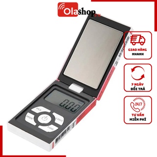 Cân tiểu ly cân điện tử 100G/0.01G hình bao thuốc Manlloro
