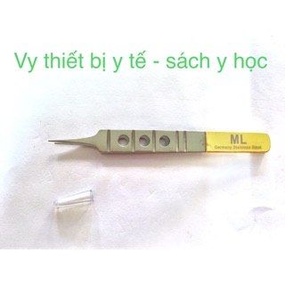 Nỉa nhấn mí cán vàng không mấu
