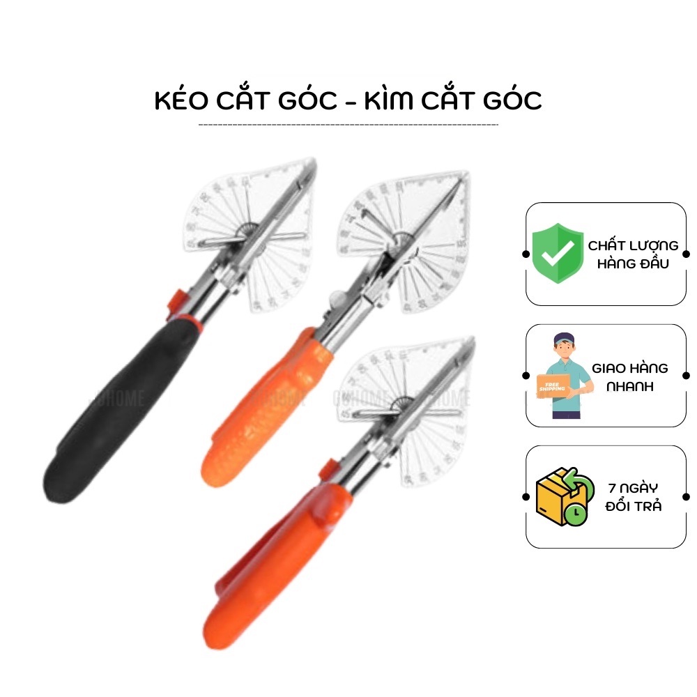 Kìm cắt góc lưỡi thép sắc bén - kéo cắt góc có điều chỉnh