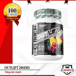 NUTREX - OUTLIFT 20SER - CHÍNH HÃNG | Tăng Sức Mạnh Hồi Sức Trong Thể Thao