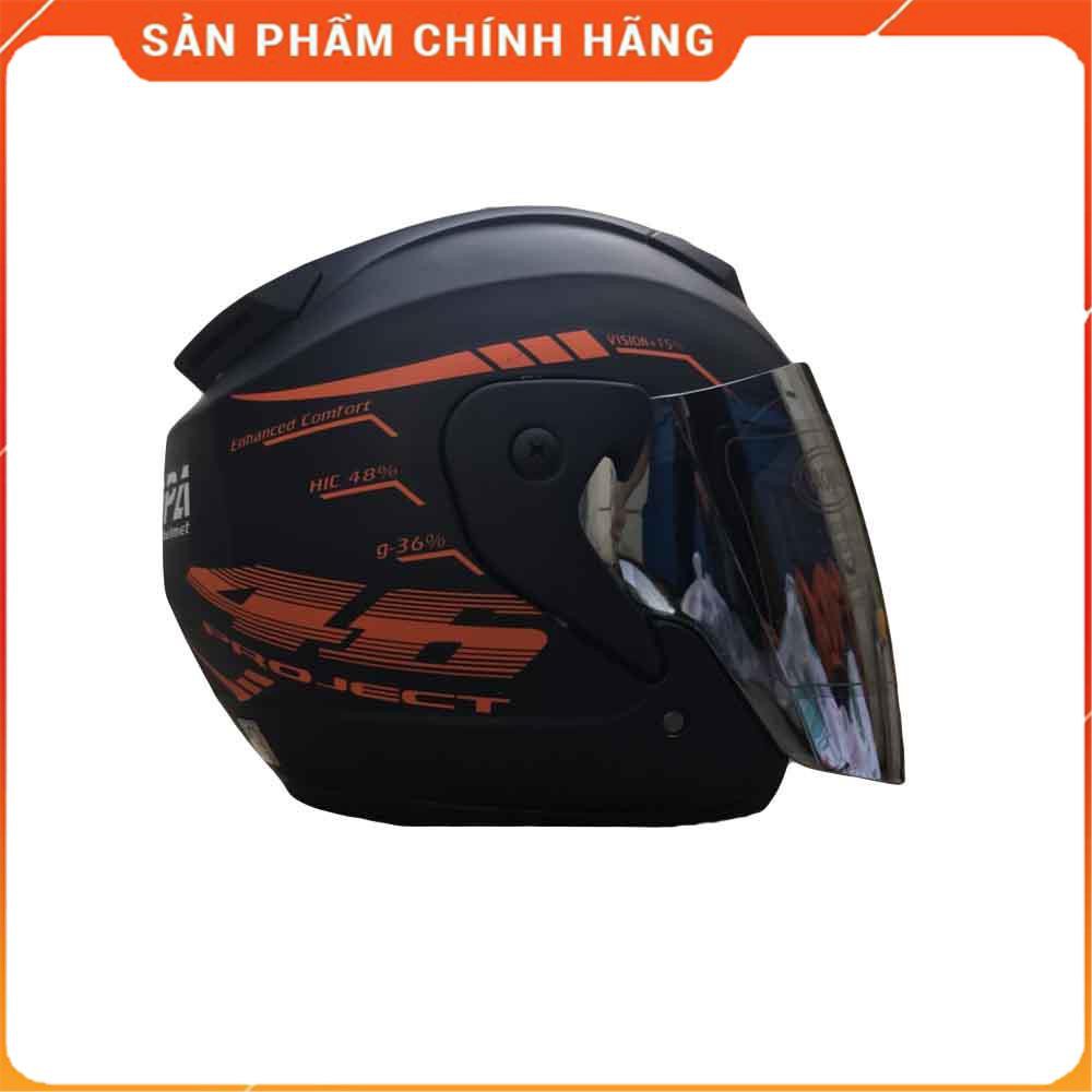 Mũ Bảo Hiểm PGK Tem Bọ Cạp Xanh Dương