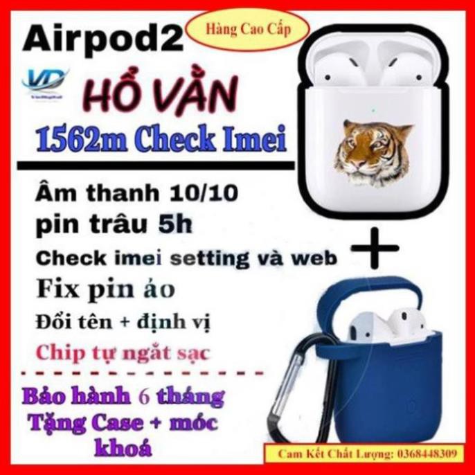 Tai nghe không dây,Tai nghe Bluetooth TWS Hổ Vằn 1562M Check setting Dùng cả IOS&Androi[ Bảo hành 6 tháng, lỗi 1 đổi 1 ]