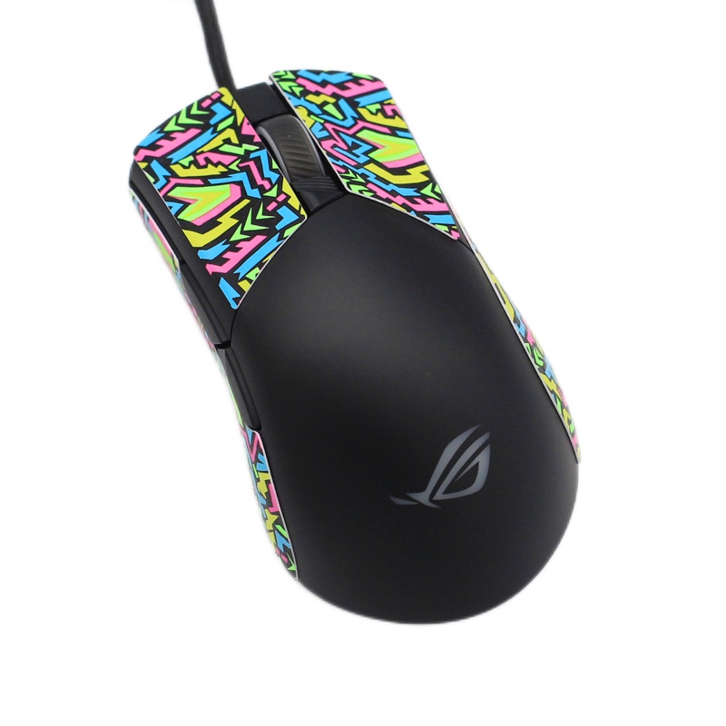 Nhãn Dán Da Họa Tiết Chuột Chống Trượt Thấm Hút Mồ Hôi Cho rog gladius