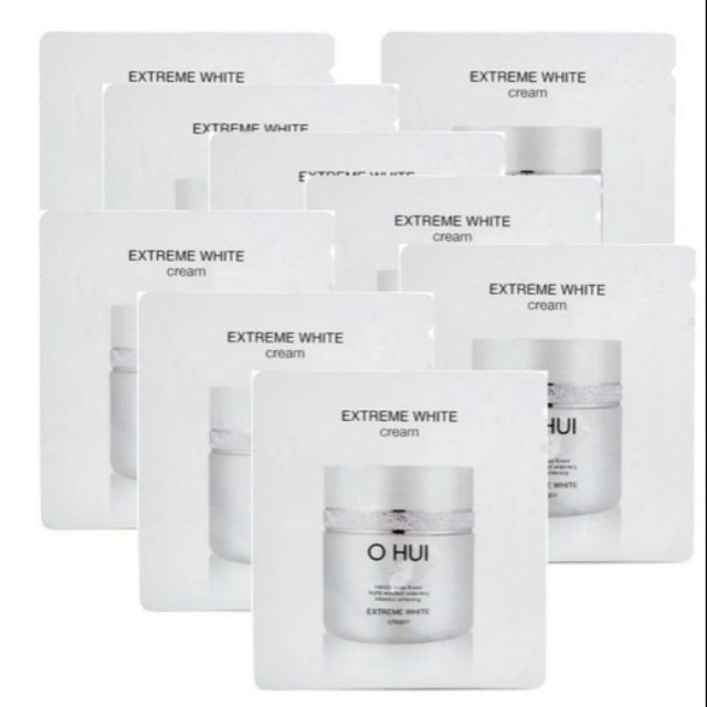 Kem trắng da và chống lão hóa mờ thâm nám sạm da cho da trắng sáng mịn màn OHUI Extreme White Cream Snow vitamin