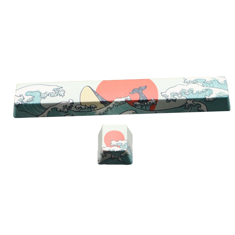 Set 2 Nút Bàn Phím Cơ PBT OEM Chủ Đề Không Gian Chủ Đề Biển San Hô
