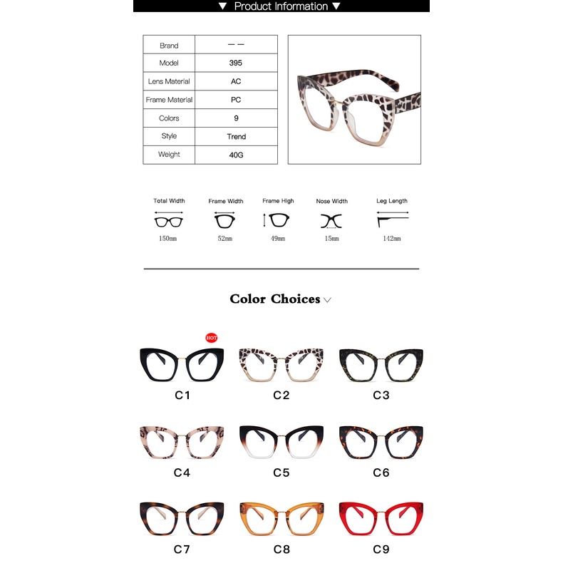 Mắt Kính Gọng Kim Loại Chống Tia Bức Xạ Phong Cách Retro Hàn Quốc Thời Trang