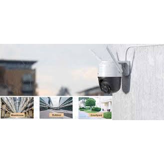 Camera IP wifi ngoài trời Imou IPC-S22FP Cruiser xem đêm có màu , siêu nét, chống nước, xoay 360 độ, báo động thông minh
