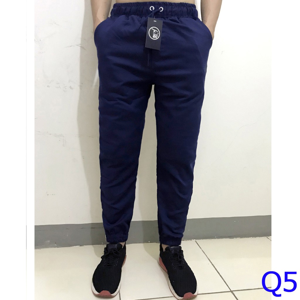 &lt;FREE SHIP&gt; QUẦN JOGGER KAKI BASIC CO GIÃN (KHÔNG GIỐNG HÌNH HOÀN TIỀN)