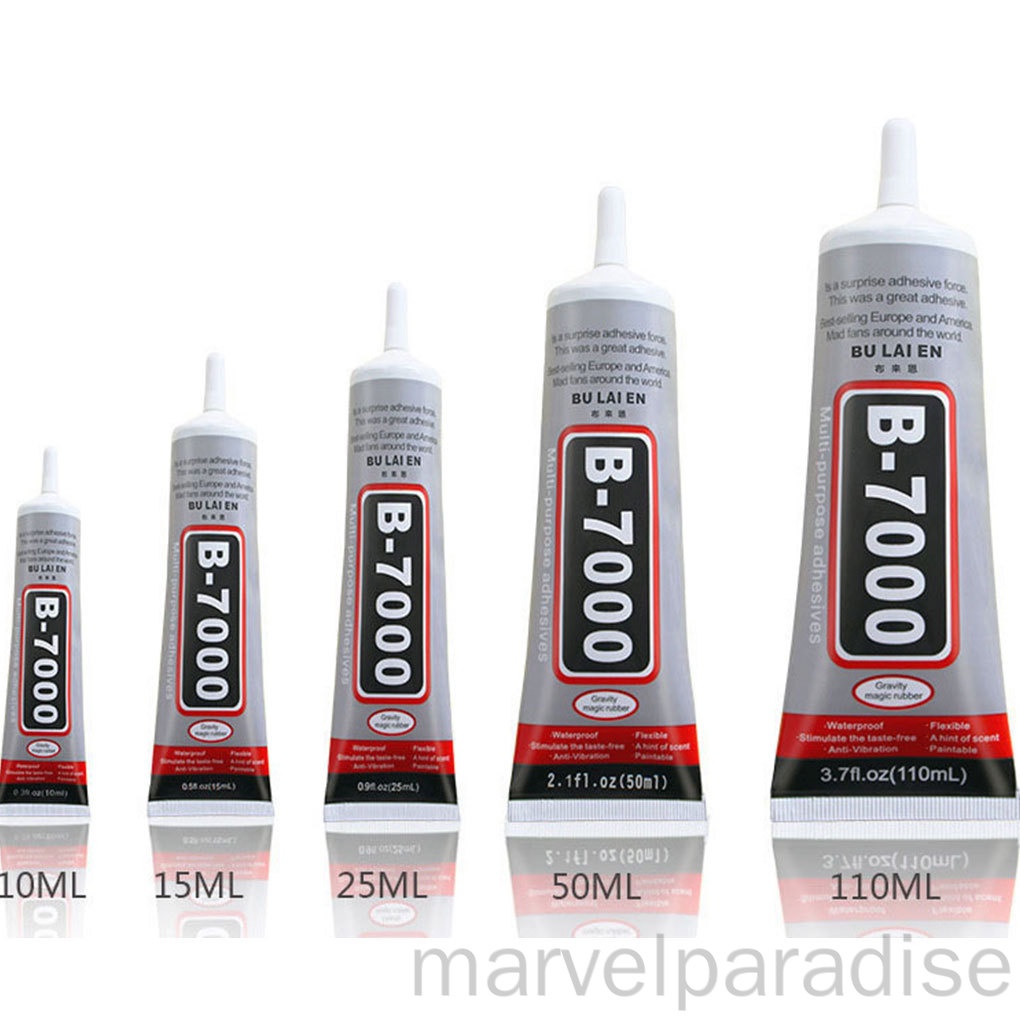 Keo dán B7000 siêu dính dạng lỏng trong suốt dùng để đính kim cương giả điện thoại/ đồ trang sức DIY