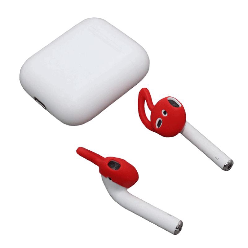 Set 2 nút bọc tai nghe Airpods bằng silicon chống trượt tiện lợi xinh xắn