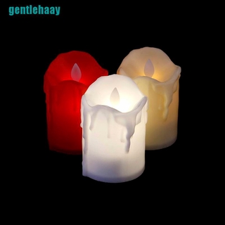 ❤1 Đèn Led Hình Nến Chạy Bằng Pin, Dùng Cho Tiệc Cưới, Giáng Sinh