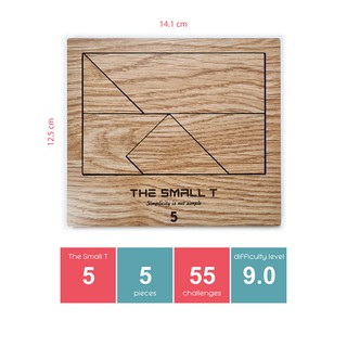 Đồ chơi gỗ - The Small T 5 MDF