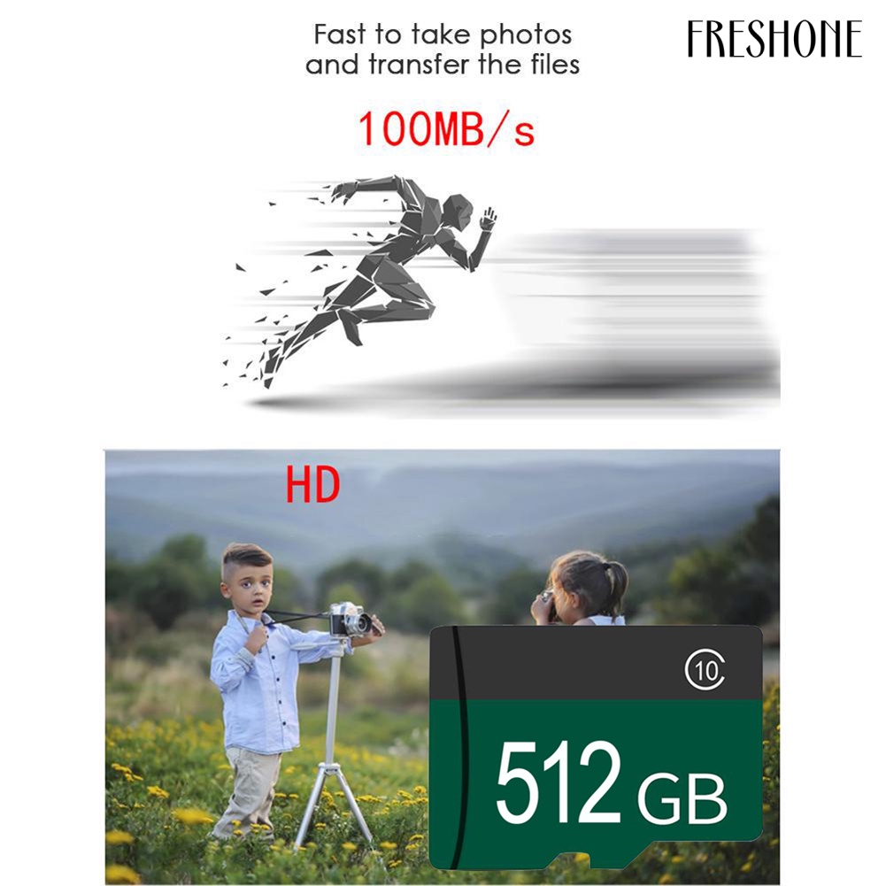 Thẻ Nhớ TF Micro Tốc Độ Cao 128g / 256G / 512G / 1T Cho Điện Thoại | BigBuy360 - bigbuy360.vn