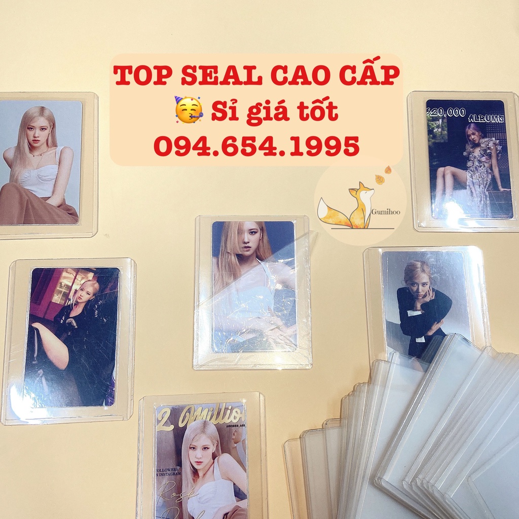 Toploader Gumihoo decor đựng card ảnh thần tượng anime kpop bts thẻ bài sưu tầm