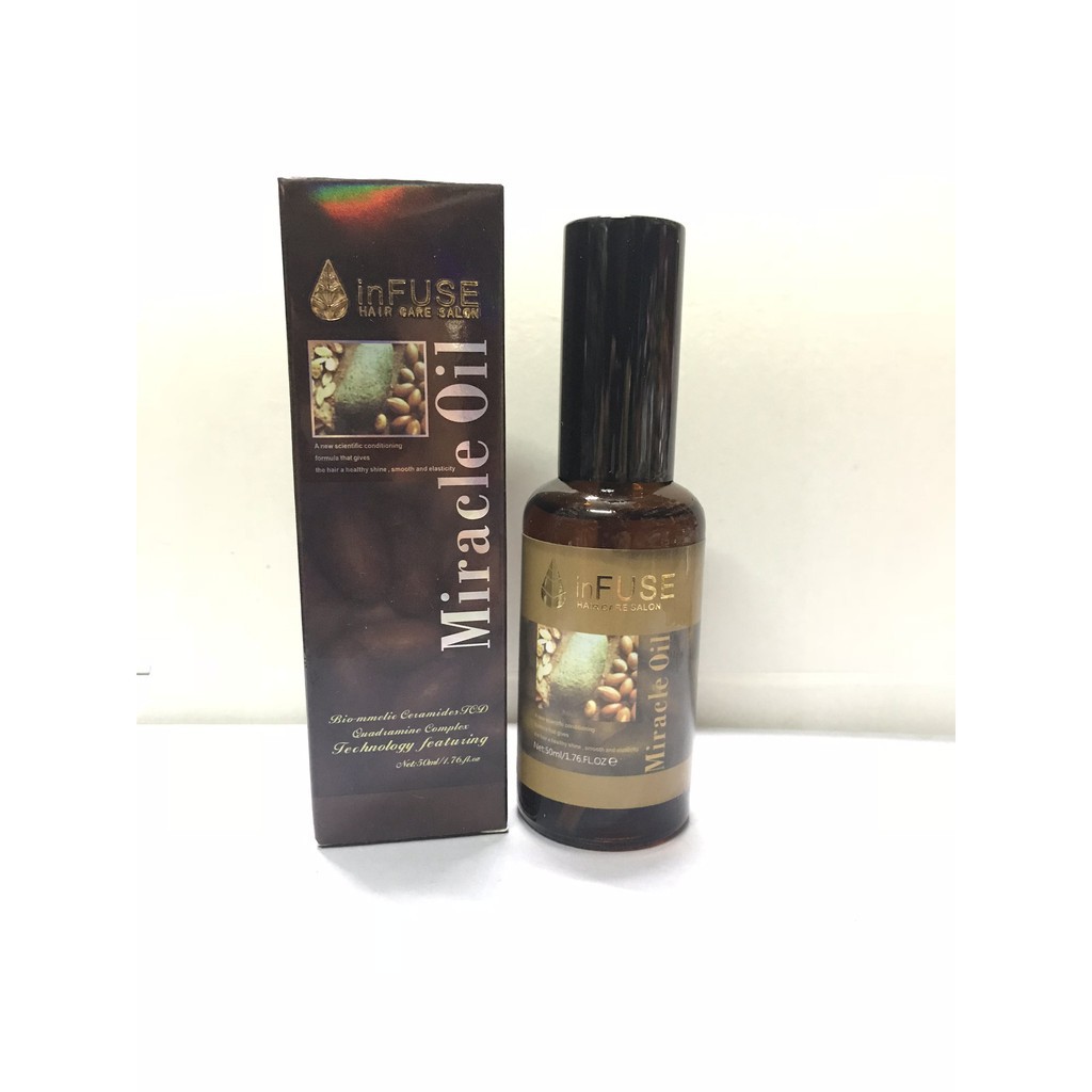 Tinh dầu dưỡng tóc MIRACLE OIL 50ml thơm lâu tốt nhất CT36