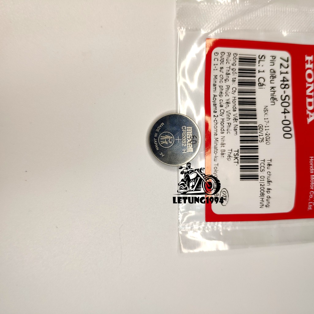 Pin Chìa Khoá Điều Khiển Smartkey ALONGTOOL xe Hon.da Remote SH, VISION, AIRBLADE, LEAD, SH MODE, PCX... Smartkey