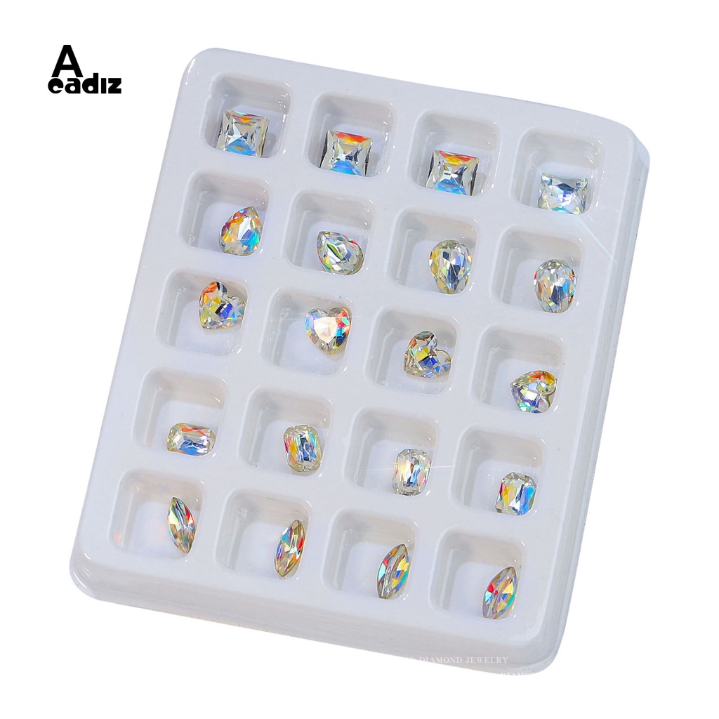 Phụ Kiện Hạt Nhựa Hình Trái Tim 3D Trang Trí Móng Tay Nghệ Thuật