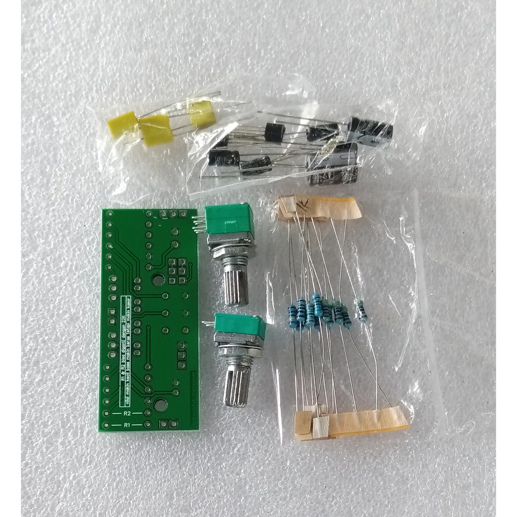 Linh Kiện Điện Tử Loa Siêu Trầm Diy 2 Transistor Plus