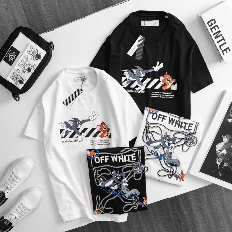 Áo thun off-white dư xịn full tem tag