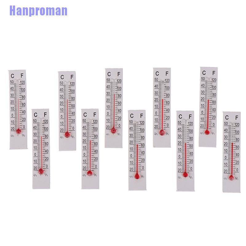 Bộ 10 nhiệt kế giấy LAKEBAO 5cmx1.1cm 20-50 tiện lợi