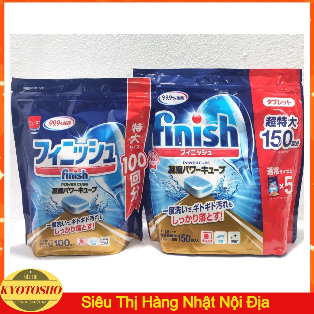 Viên rửa bát Finish Nhật