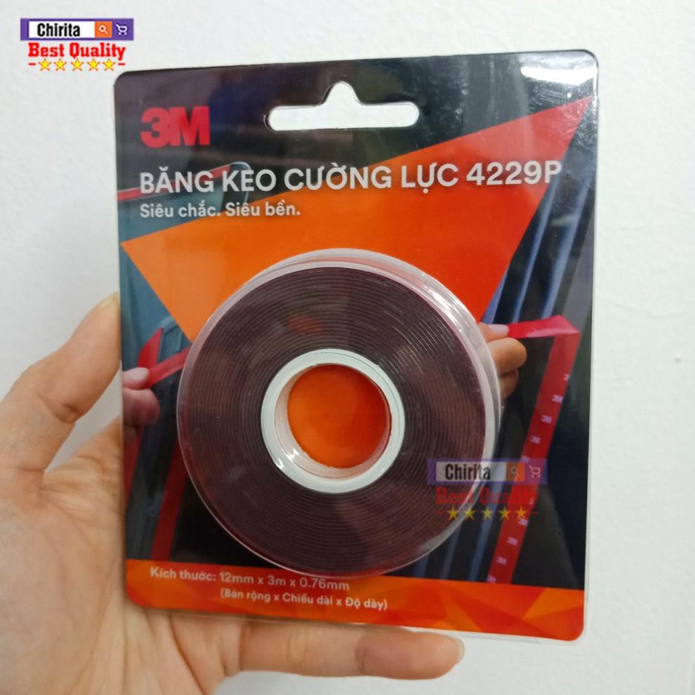 Băng Keo Cường Lực 3M Siêu Dính - Keo Dính 2 Mặt Đa Năng - Có Thể Dán Tất Cả Vật Dụng