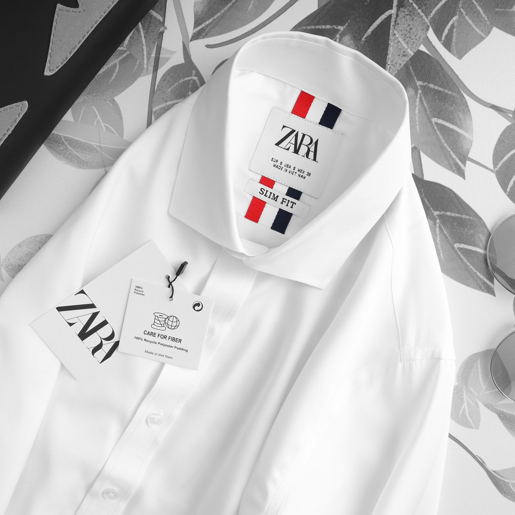 Sơ mi nam ZA.RA dài tay cổ bẻ cao cấp | BigBuy360 - bigbuy360.vn
